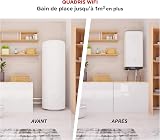 Ariston Quadris WiFi 100 litres – Square Electric Water Heater – 15% Energy Saving – Saves Space – Designed and Manufactured to be Installed in France. - 2