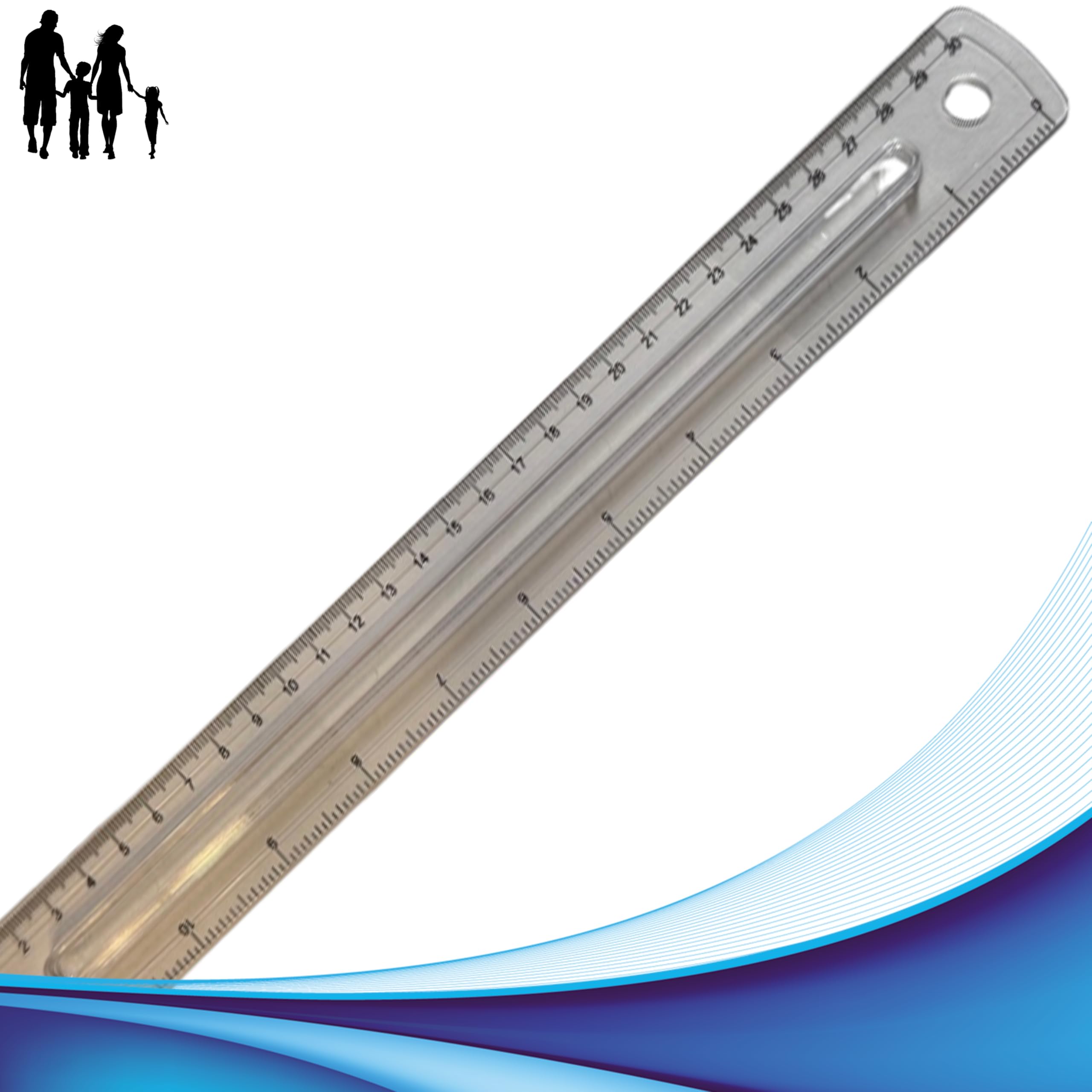 Righello In Alluminio 15 Cm - Precisione E Leggerezza Per Scuola, Ufficio E Hobby