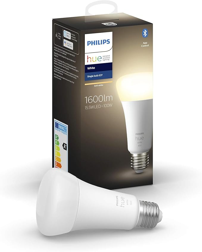 Philips LED Hue White ampoule E27 100W, compatible Bluetooth Amazon