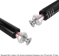 RUTU Motorkerékpár Kézvédő 22mm Fekete Enduro Motocross ATV Dirt Bike 3