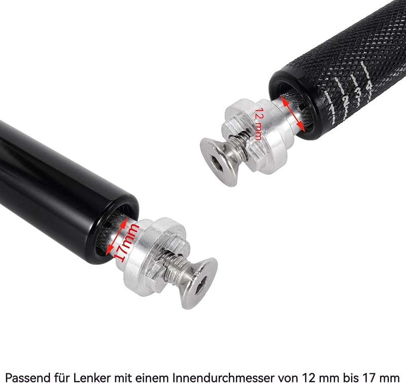 RUTU Motorkerékpár Kézvédő 22mm Fekete Enduro Motocross ATV Dirt Bike