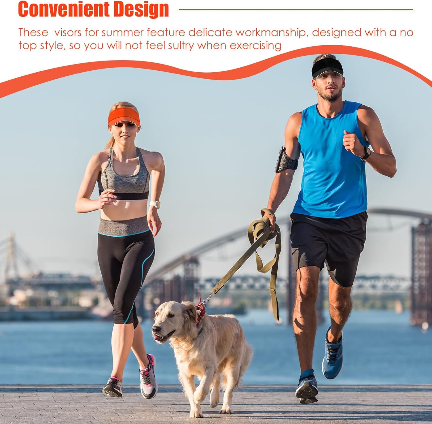 24 Pcs Visor Bulk for Women Sun Hat Visors Hats Sports UV Protection Visor Hat for Men Tennis Baseball Golf Caps Bulk - Image 4