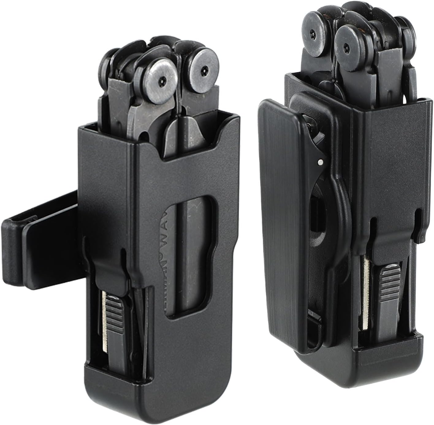 Sheath for Wave & Wave Plus - 360° Rotating Belt Clip Holster Case for Tool Belt | Heavy-Duty ABS Plastic | Fits Belts Up to 1.75" | Camping, EDC, Outdoor Gear