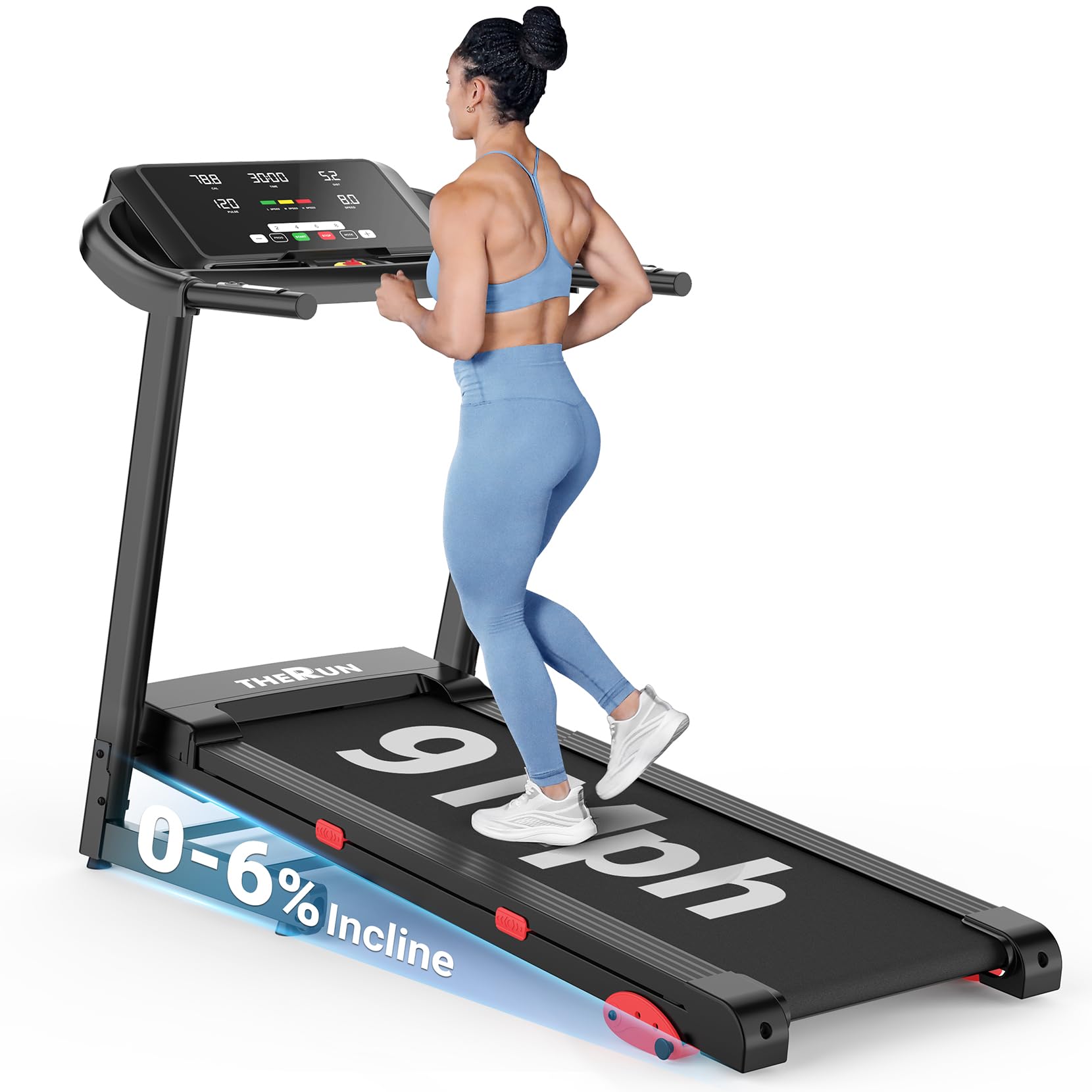 THERUN Incline Treadmill