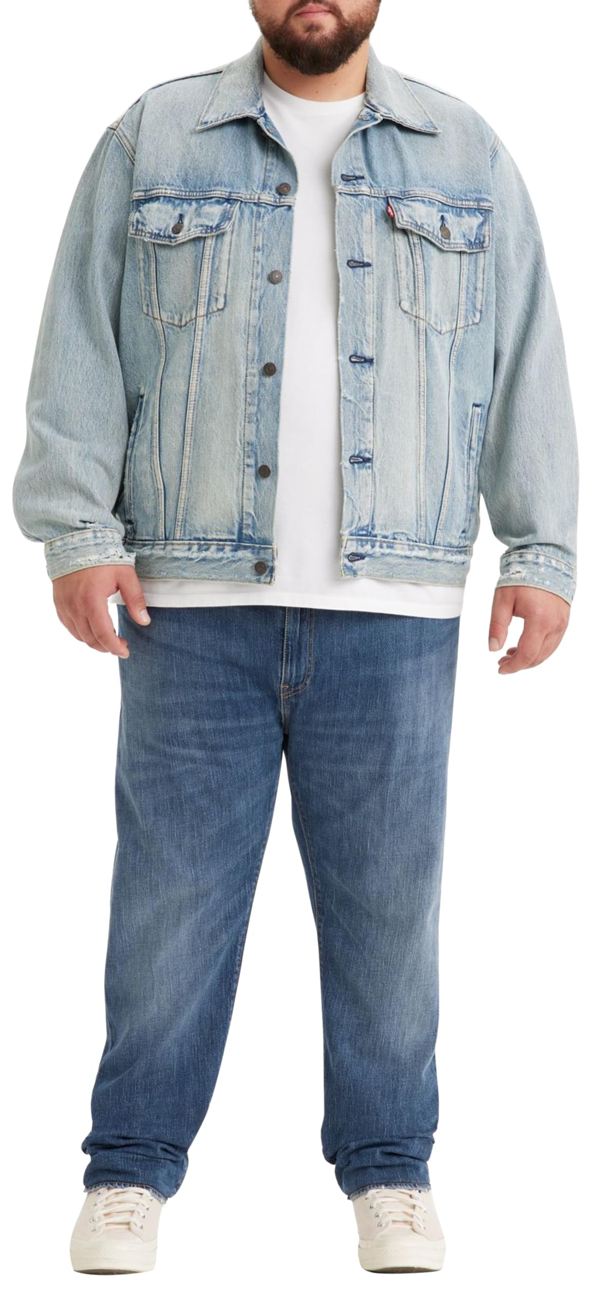 Levi's Men's 502 Taper Big & Tall Jeans, Future Self Adv, 40 W/32 L