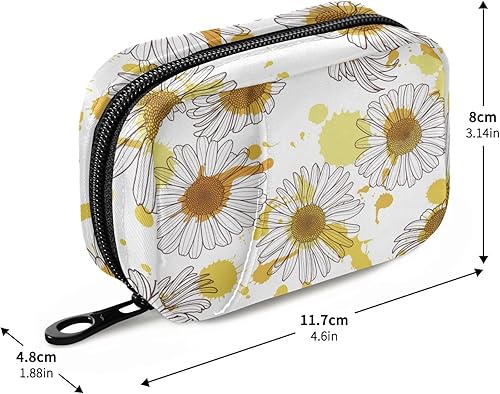 Vista 71 de Pastillero de viaje de dinosaurio beige semanal pequeño (cota), pastillero de 7 días, soporte para vitaminas, organizador de botellas de píldoras