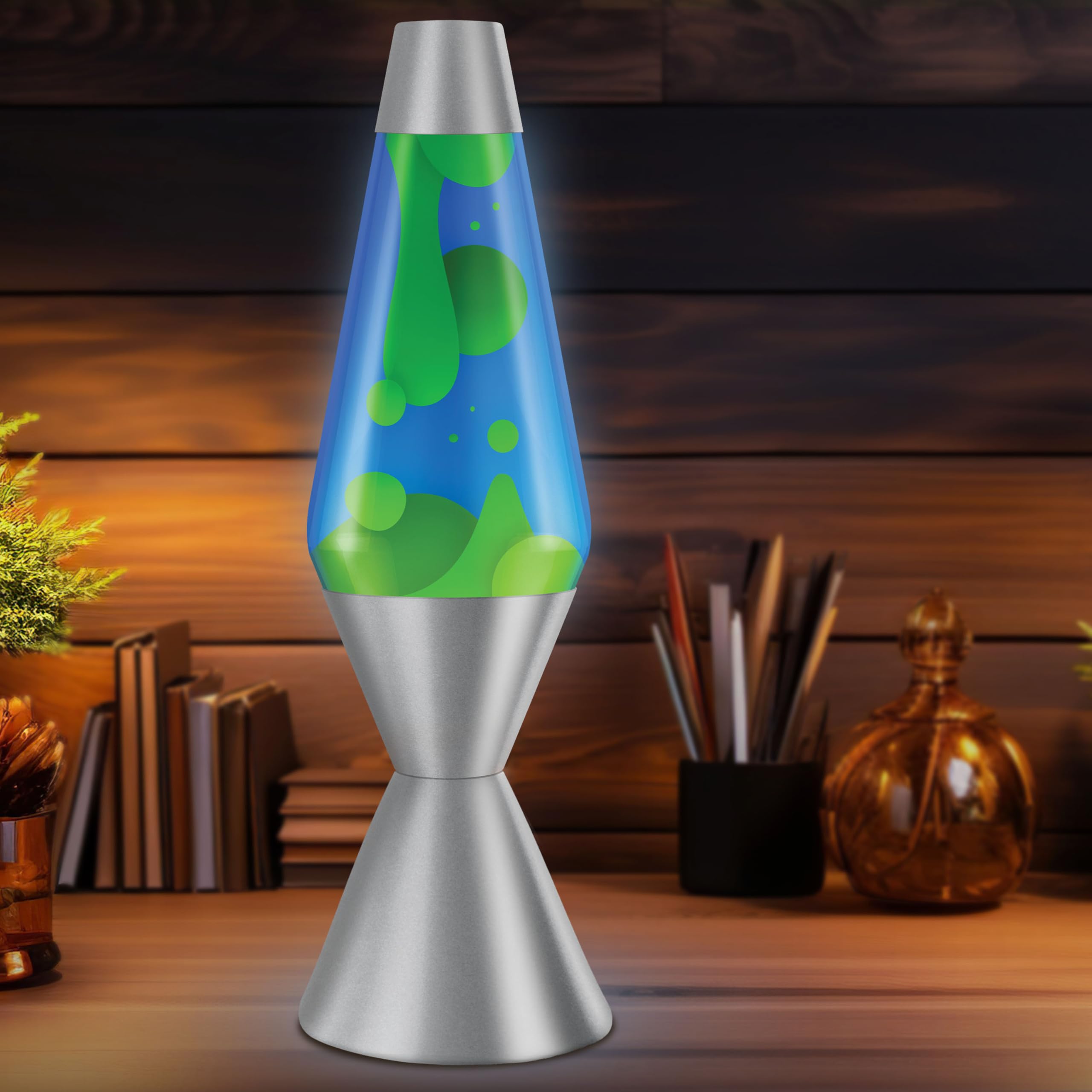 Amazon.co.jp : Lava The Original Lamp - 16.3インチ エメラルド