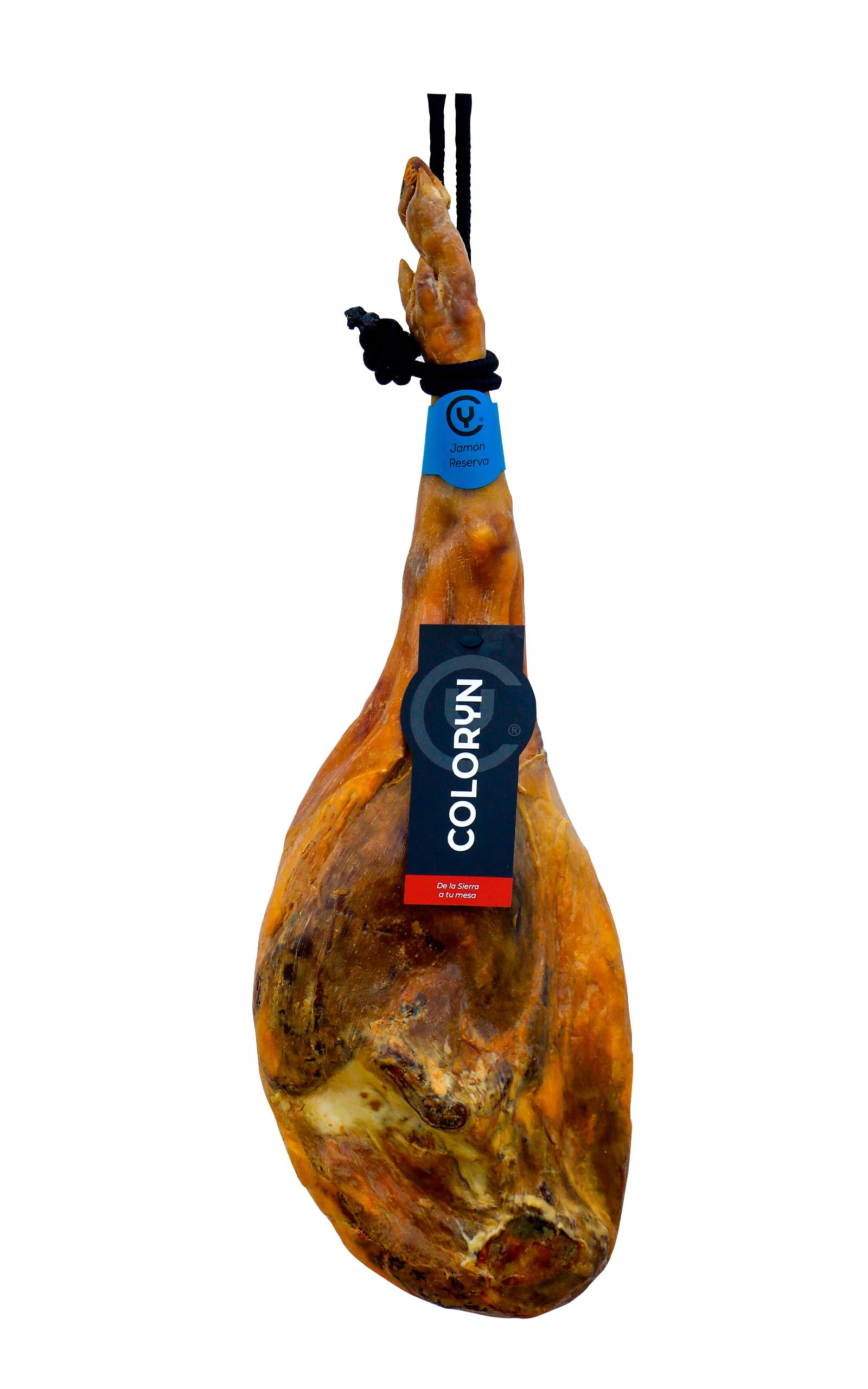 Coloryn | Jamón Reserva Entero | 8-8,5 kg | Raza Ibérica. Maduración lenta en secadero.