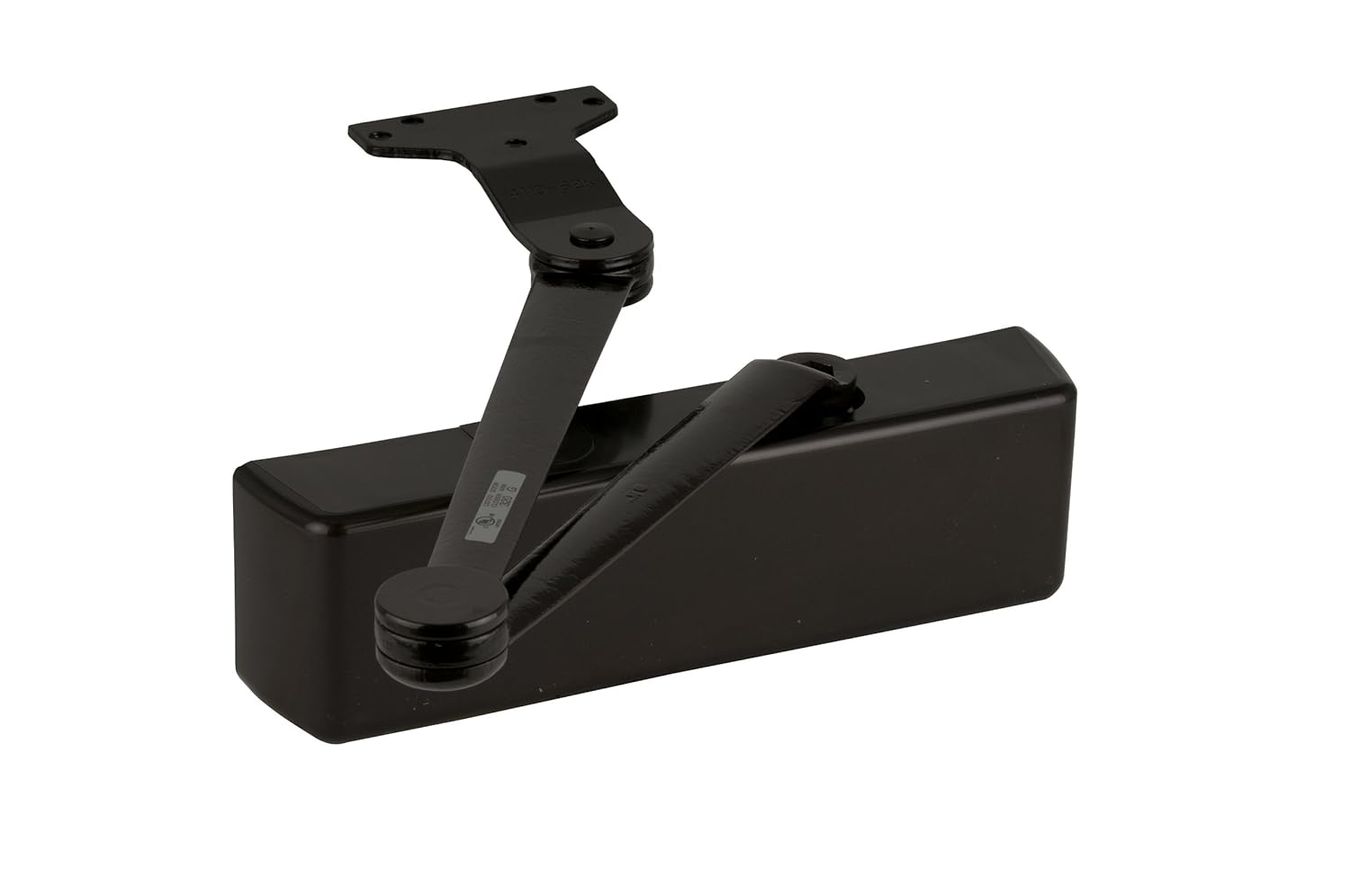 LCN 4040 Heavy Duty Door Closer, Aluminum Powder Coat Finished, Cast Iron, Non-Handed, Regular Arm with Parallel Arm Shoe