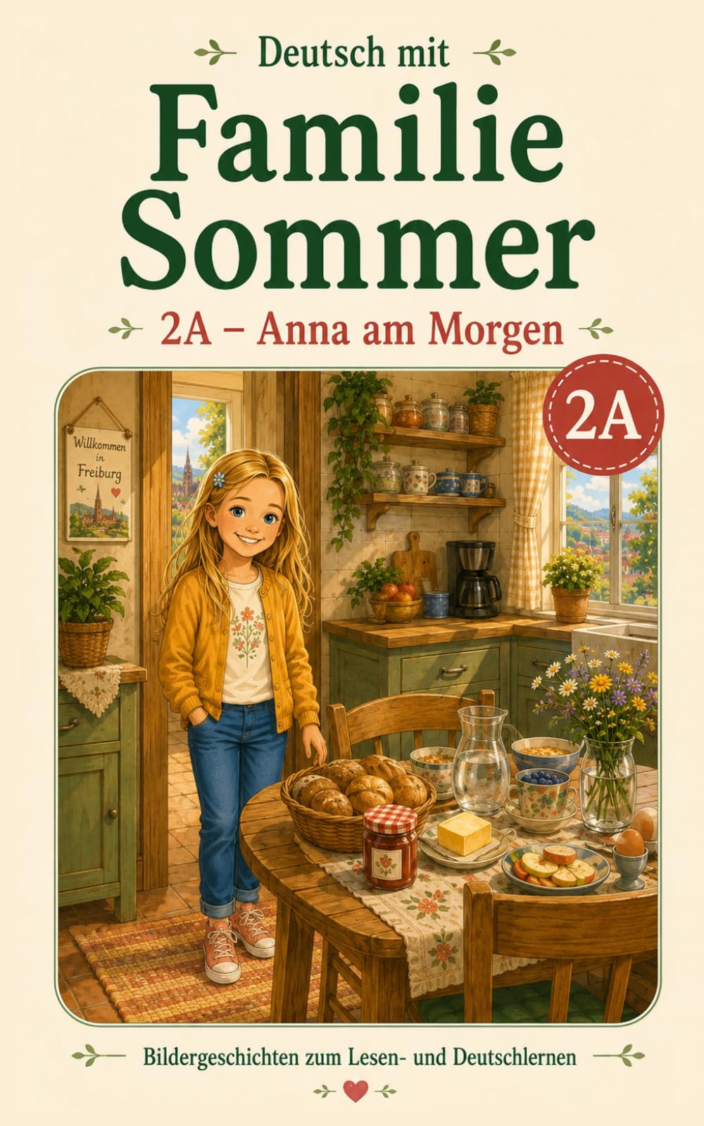 Deutsch mit Familie Sommer 2A: Anna am Morgen
