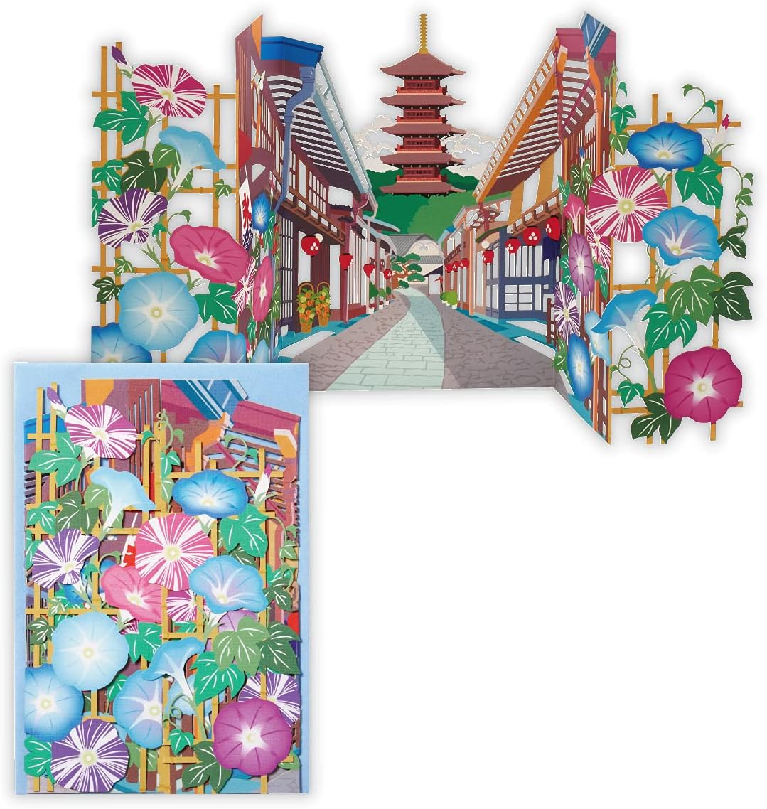 Hallmark 801779 3D Summer Card Get-Well in the Heat House Greeting Card