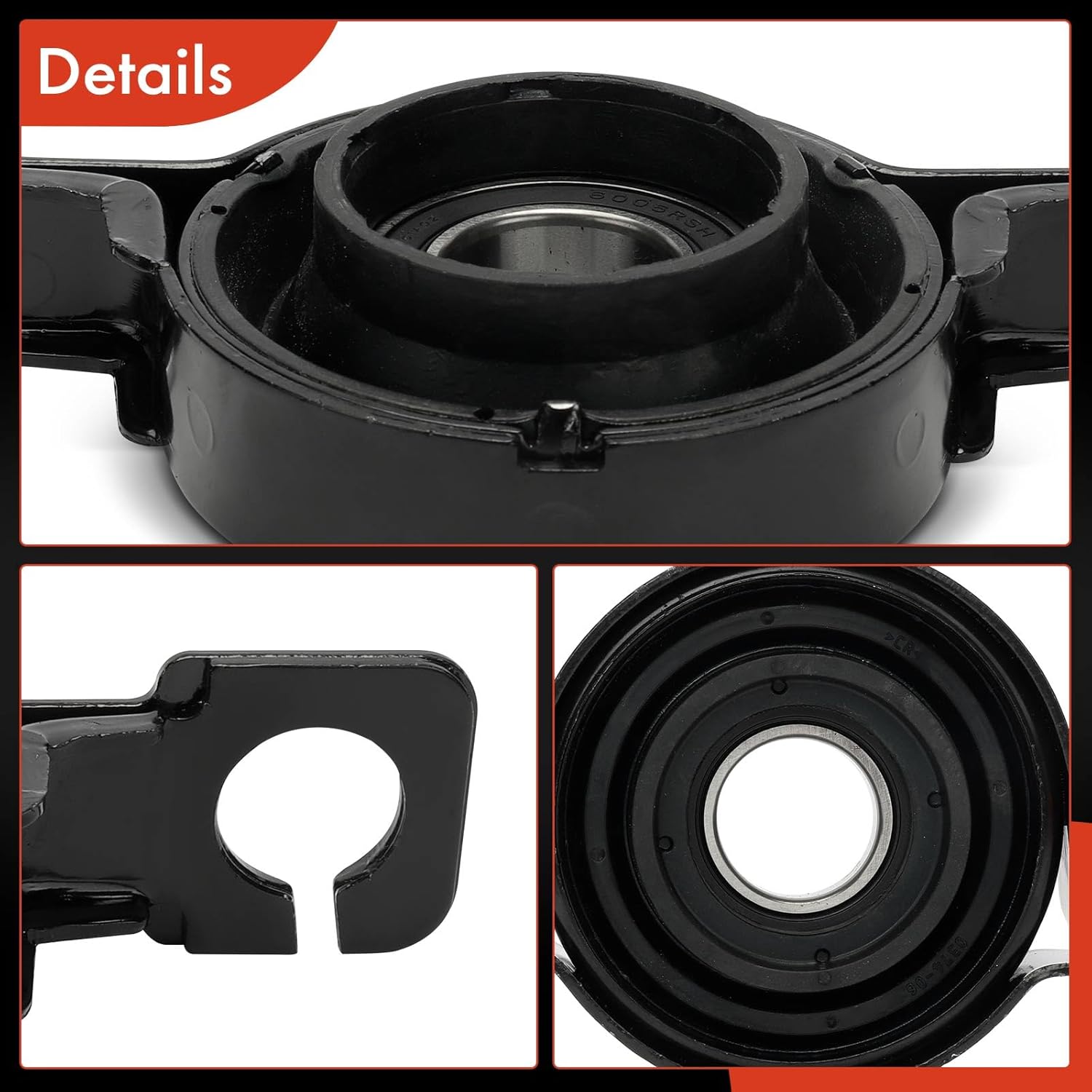 A-Premium Rear Drive Shaft Center Support Bearing Driveshaft Carrier Bearing Compatible with Ford 2008-2014 Edge & Lincoln 2008-2014 MKX, 2.0L 3.5L 3.7L