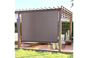 12-Foot Outdoor Roller Shade: Privacy, Sun Protection, and Style for Your Outdoor Space
