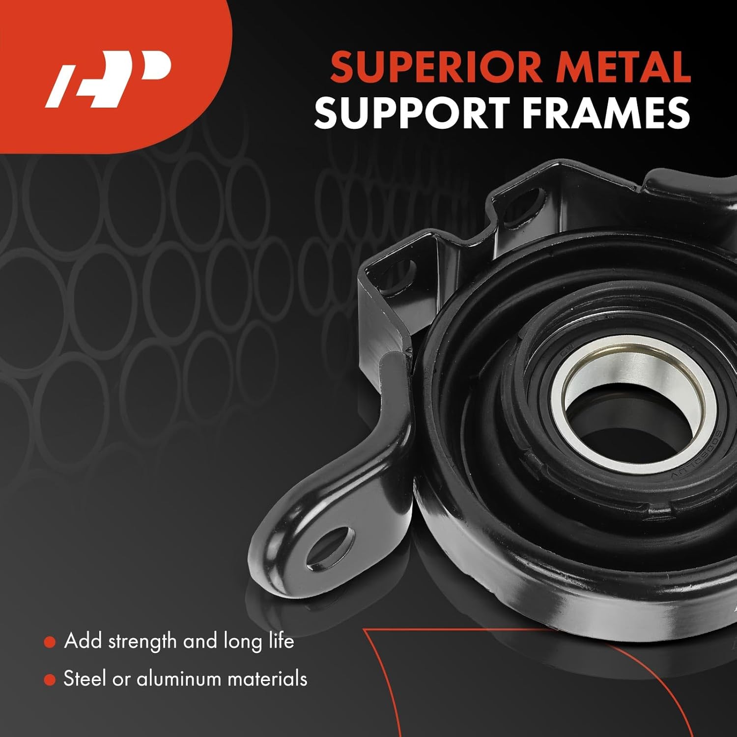 A-Premium Rear Drive Shaft Center Support Bearing Compatible with Audi Q7 2007 2008 2009 2010, 3.6L 4.2L, AWD, Driveshaft Carrier Bearing