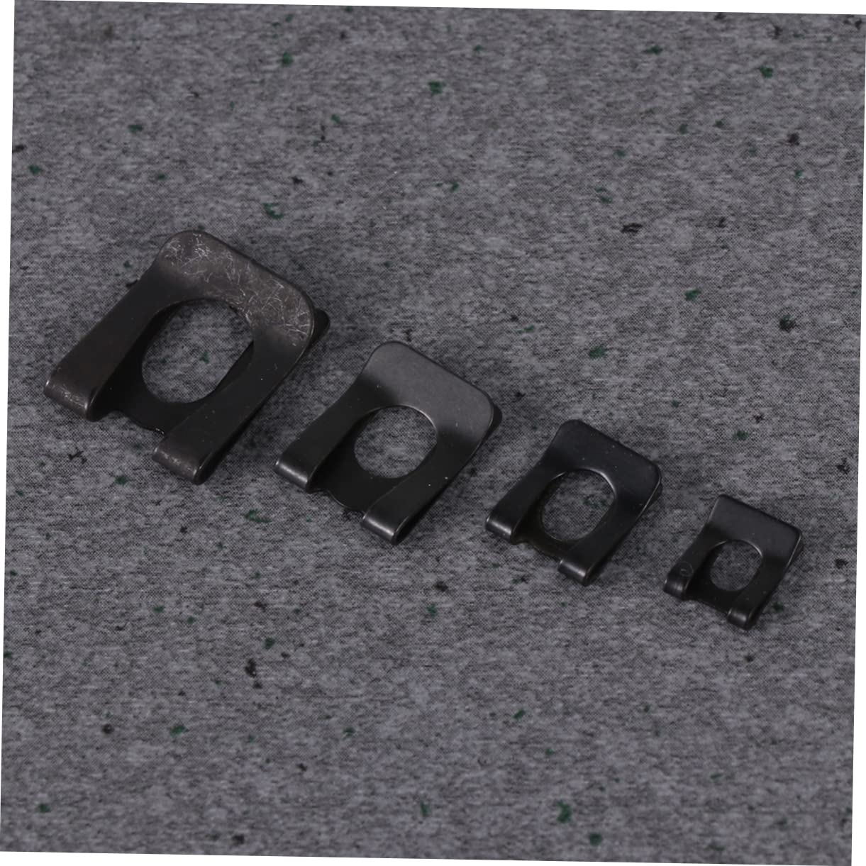 ibasenice Clip di Fissaggio Antiallentamento Morsetto di Ricambio Resistente 40 Pezzi in Metallo per Fissaggio Sicuro Anello Elastico per Auto