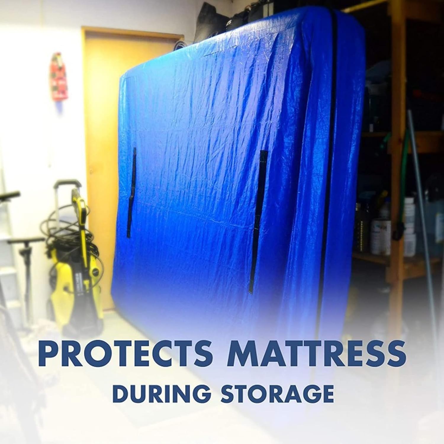 Mattress Bags for Moving and Storage, Reusable Crib Mattress Cover with Strong Zipper, Waterproof Mattress Moving Bag(Green,82 x 42 x 15'')