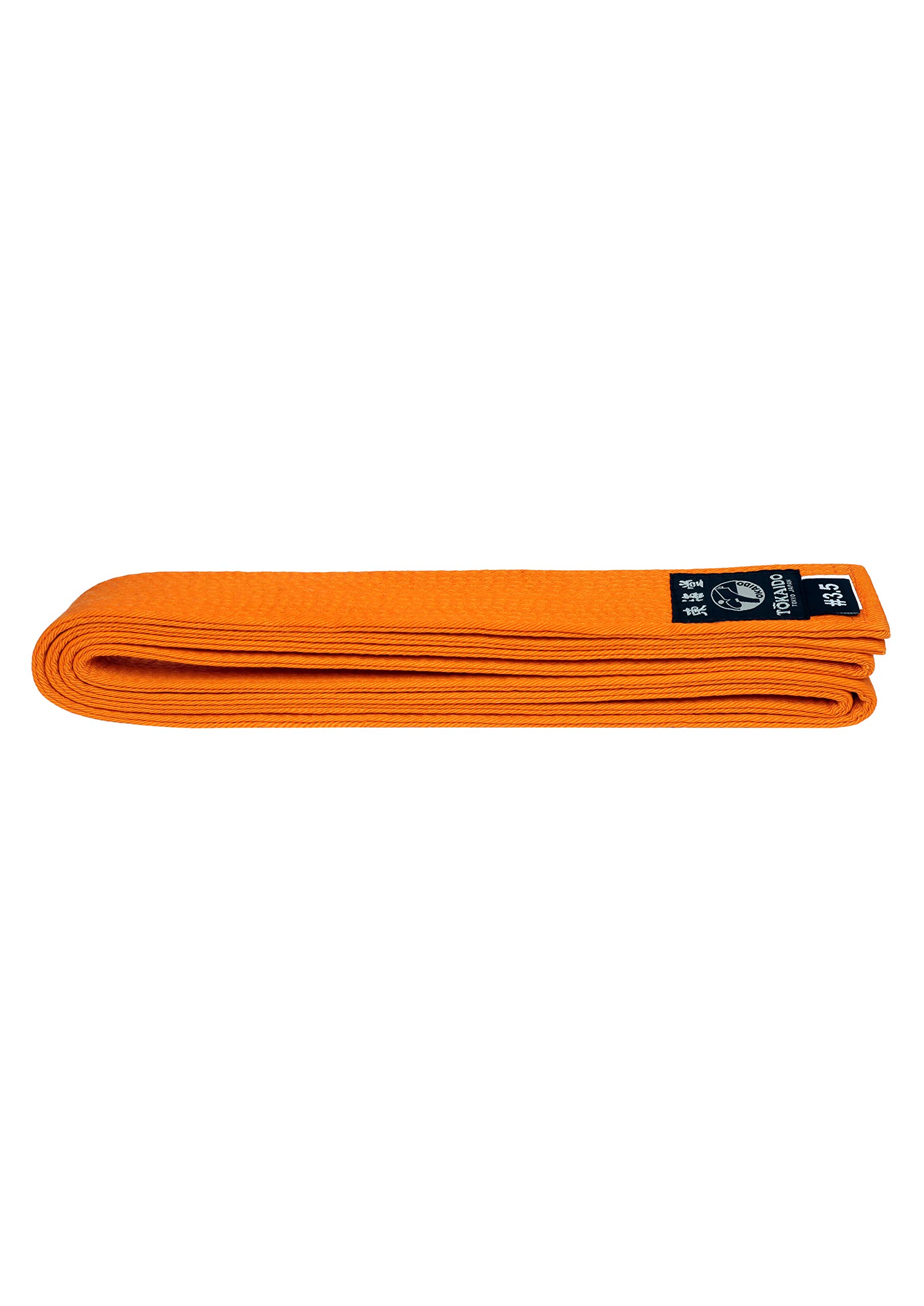 Tokaido Ceinture de karaté Unisexe pour Adulte Orange 245 cm