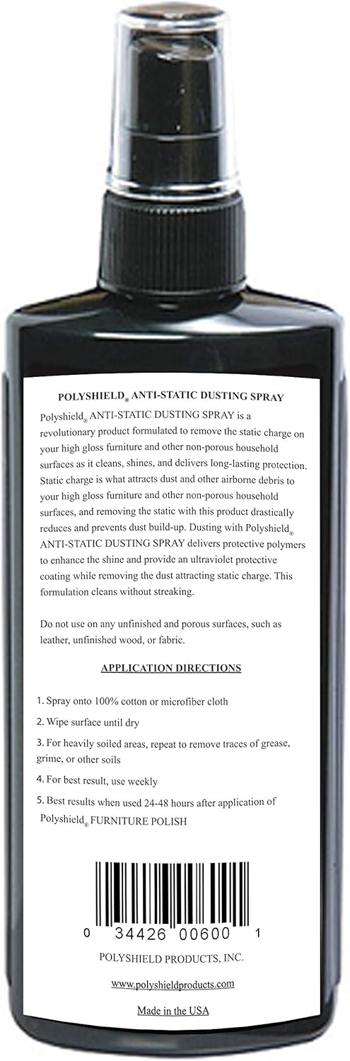 Polyshield Anti-Static Dusting Spray (8oz)