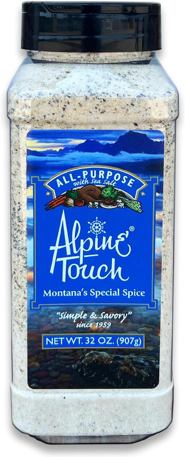Alpine Touch 32oz All Natural Seasoning with Sea Salt