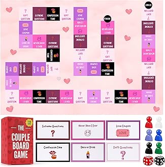 Couples Board Game with 110 Cards