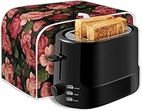 Vista 230 de Marbling Butterfly Print 2 Slice Toaster Dust Cover, Kitchen Small Appliance, Anti Dust and Fingerprint Bread Machine Cover