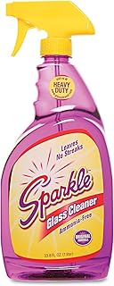 Sparkle Glass Cleaner Spray Bottle, 33.8oz