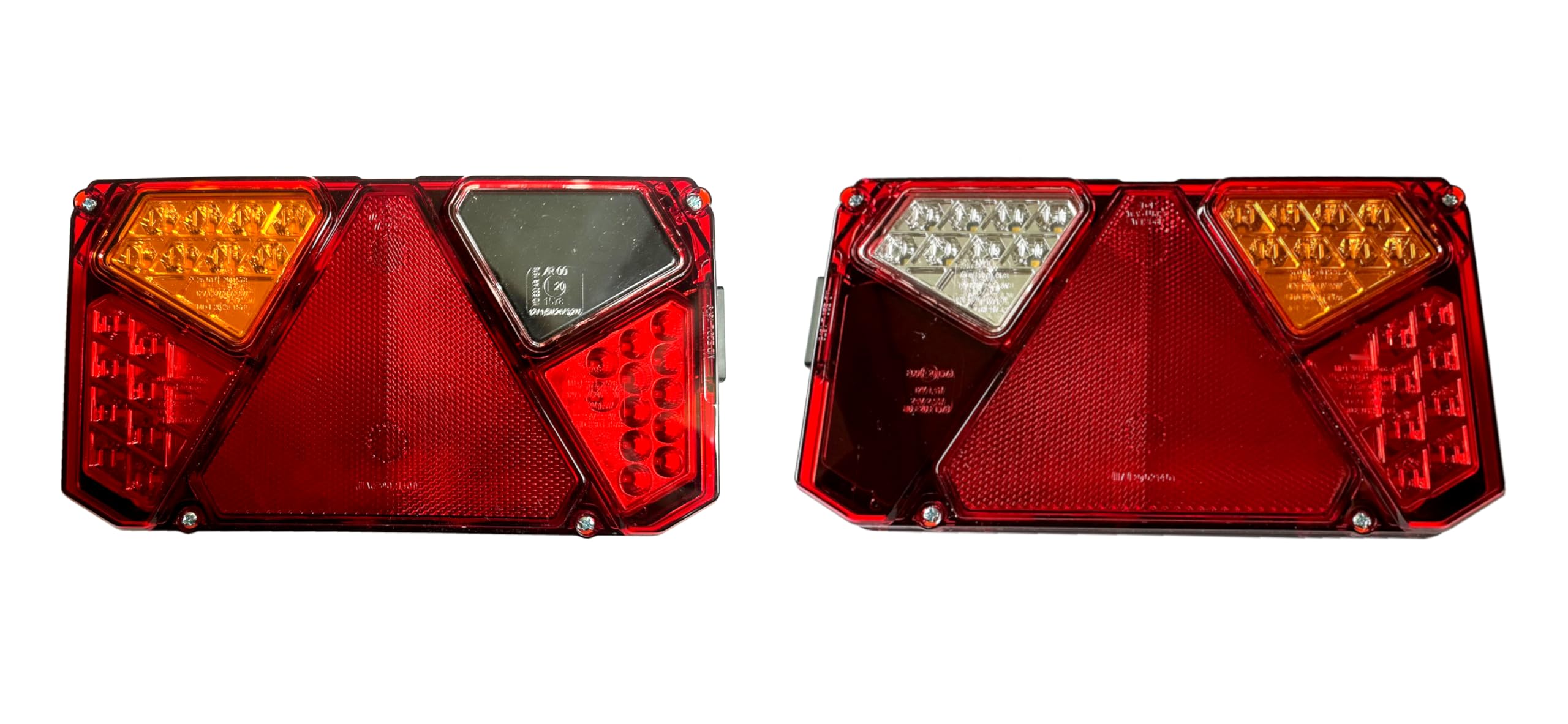 Set di Luci Posteriori a LED per Frecce, Faro Posteriore, Fanali Rimorchio Agricolo, 7,1 m
