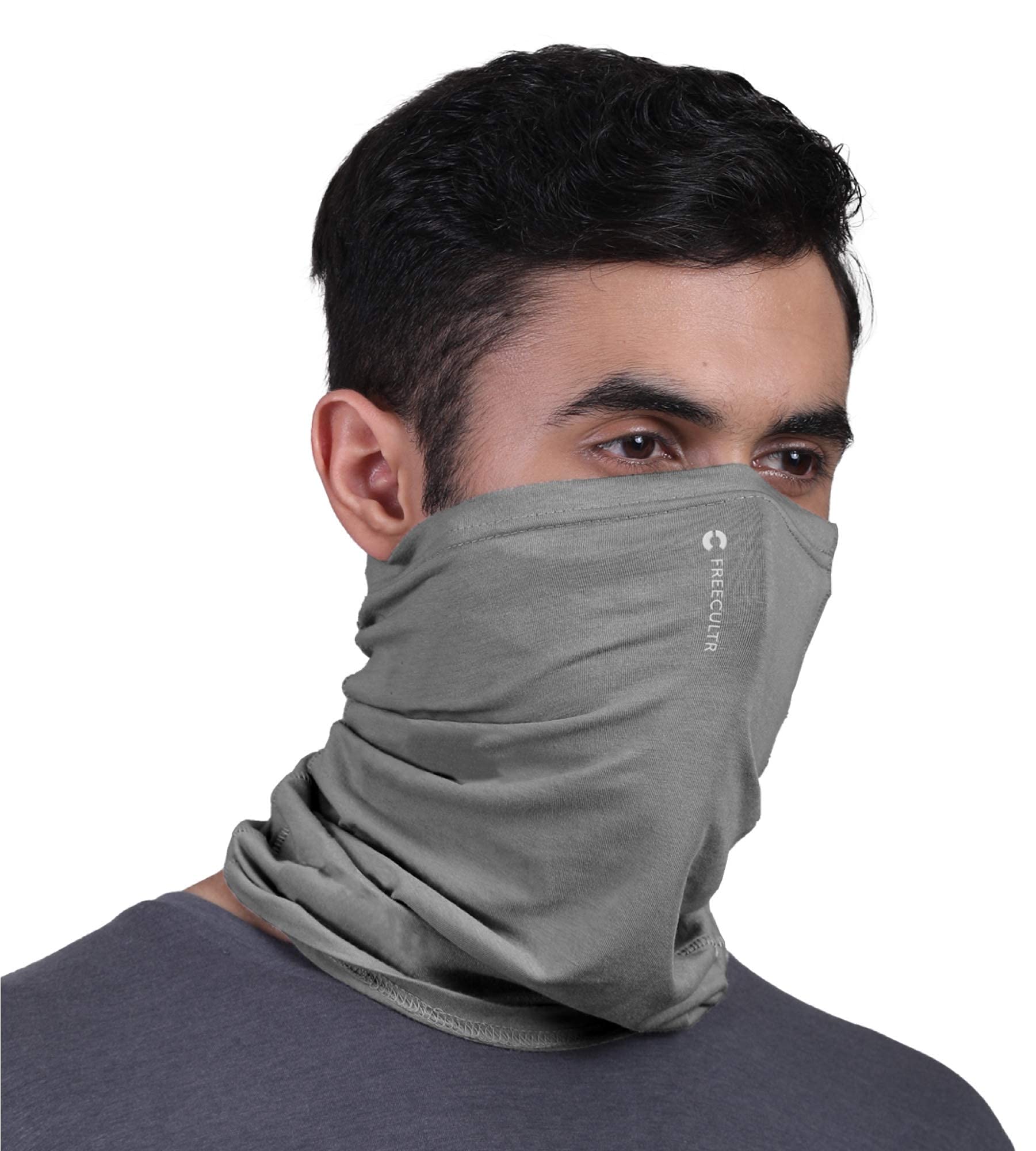 FREECULTR Unisex Bamboo Bandana, Anti Microbial Super Soft & Comfort Fit, Breathable Multipurpose Headband, Face Mask for Dust Protection and Sun - Plain Pack of 1-Charcoal (B09D9QYLXM) Amazon Price History, Amazon Price Tracker