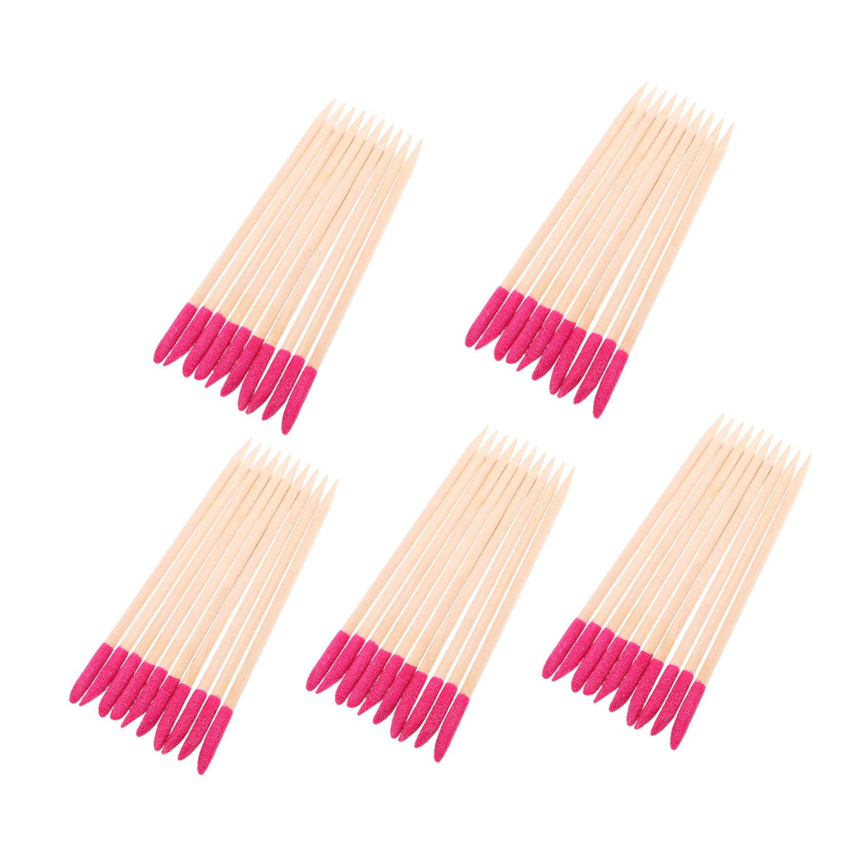 Pinceaux jetables cils en bambou contre les irritations pour extensions propres