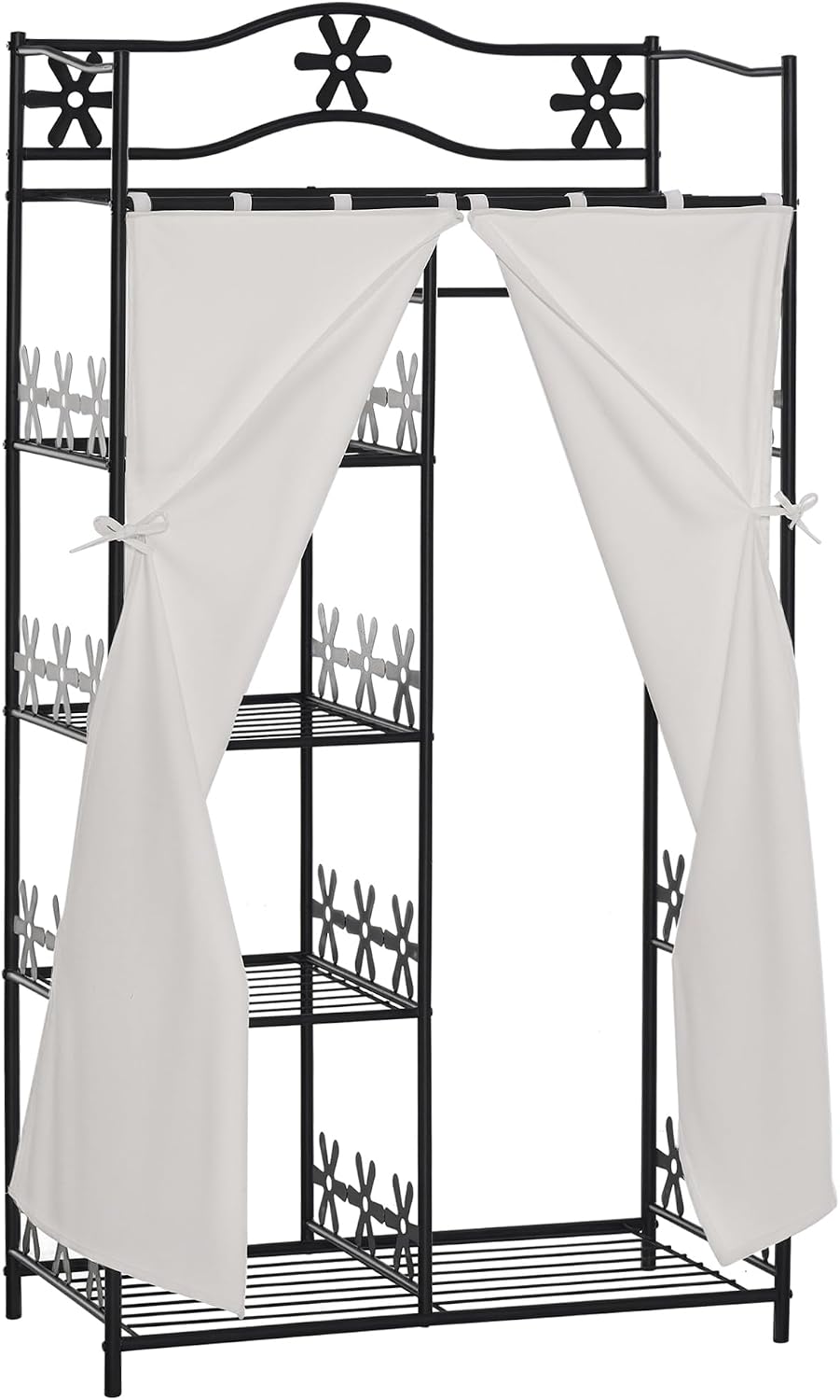 Dressing HOMCOM - 5 etageres et penderie