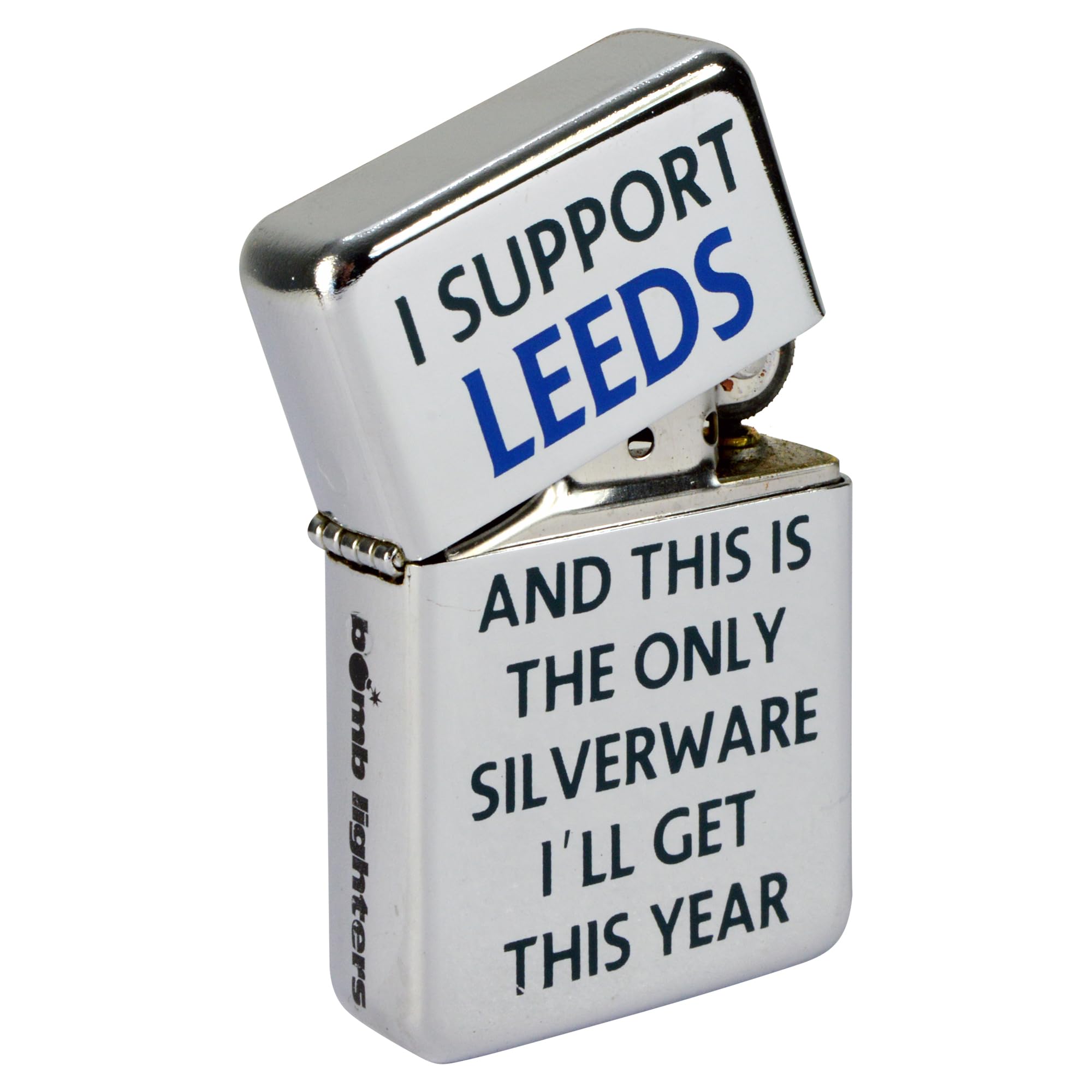 Joke Gift for Leeds United football fan Funny I Support utd Lighter