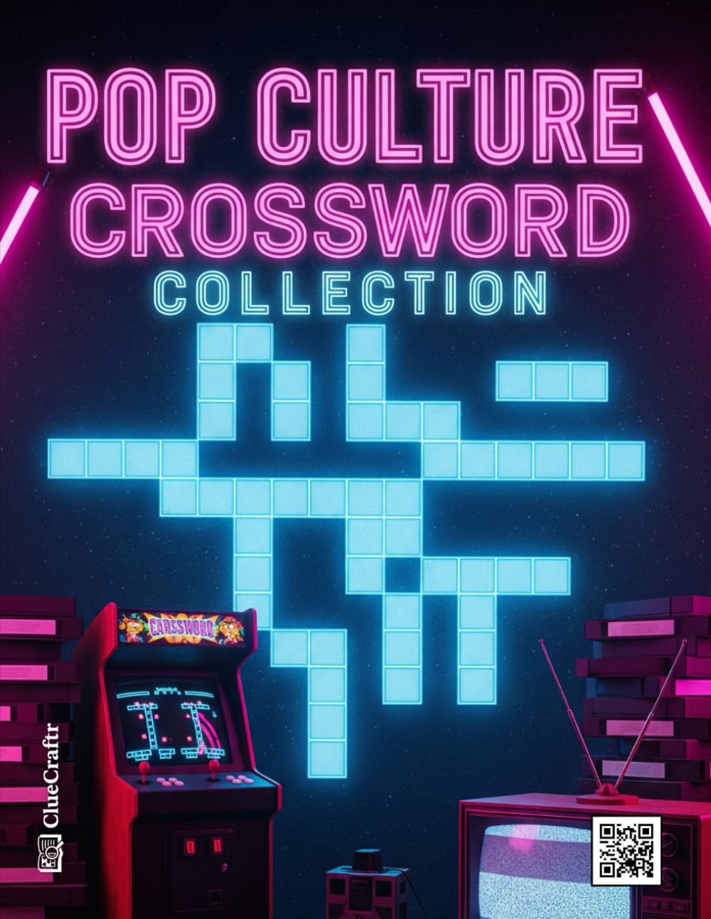 Pop Culture Crossword Collection: 60 Large Print Puzzles for Adults & Teens | A Nostalgic Trivia Brain Game of Movies, Music, and TV Shows (The Ultimate Crossword Collection)