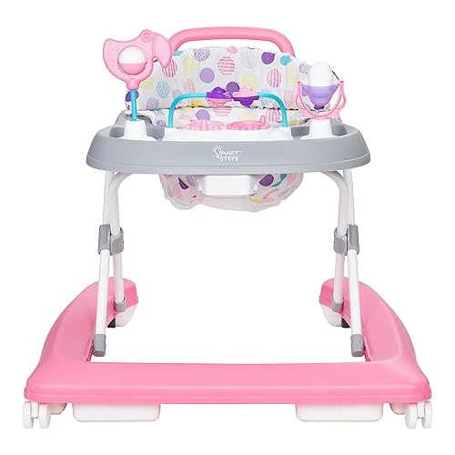 Miniatura 6 de Smart Steps Trend Plus - Andador 2 en 1 con juguetes de lujo, color rosa órbitas