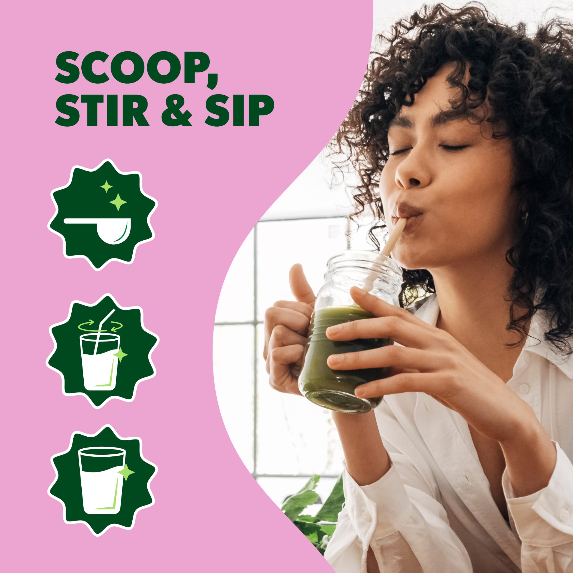 Amazing Grass Greens Blend Antioxidant: Super Greens Powder with Spirulina, Beet Root Powder, Elderberry, Prebiotics & Probiotics, Sweet Berry, 15 Servings (Packaging May Vary)