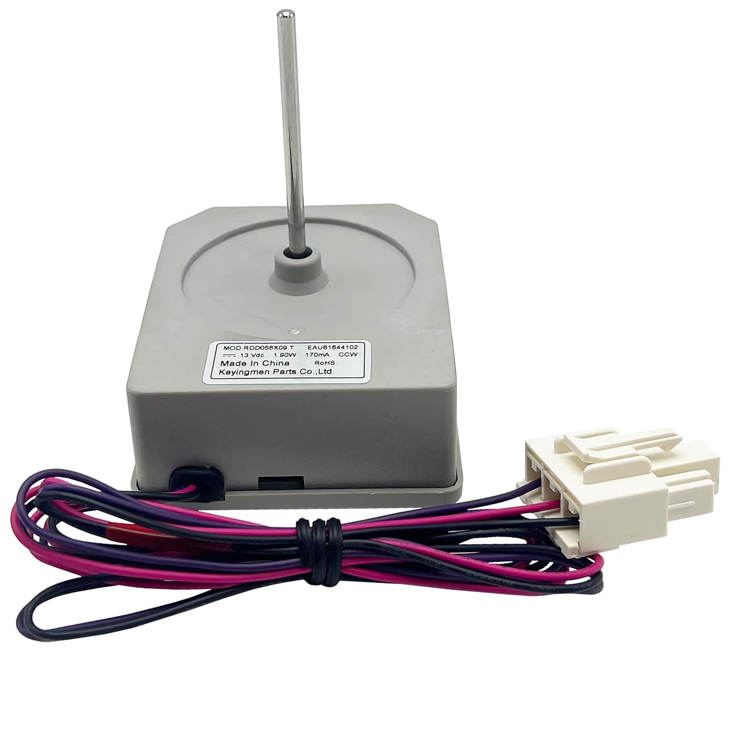 EAU61644102 Refrigerator Evaporator Fan Motor for LG, Kenmore, 4681JB1029H, 4681JB1027H, 4681JK1004D, 4681JK1003A, 4681JK1004A