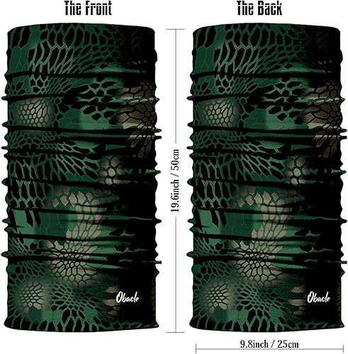 Miniatura 3 de Obacle Polaina de cuello para protección contra el polvo, el viento, el sol, para hombres y mujeres