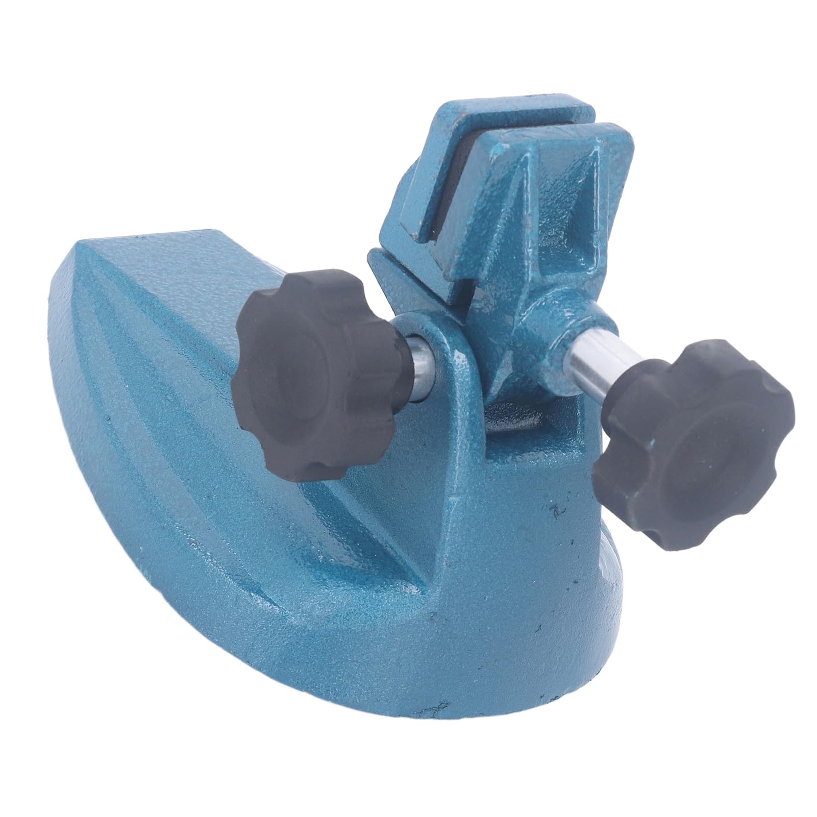 BORDSTRACT Micrometer Bracket, Micrometer Stand with Tripod Support Dual No Slip Pads for Mechanical Processing Construction