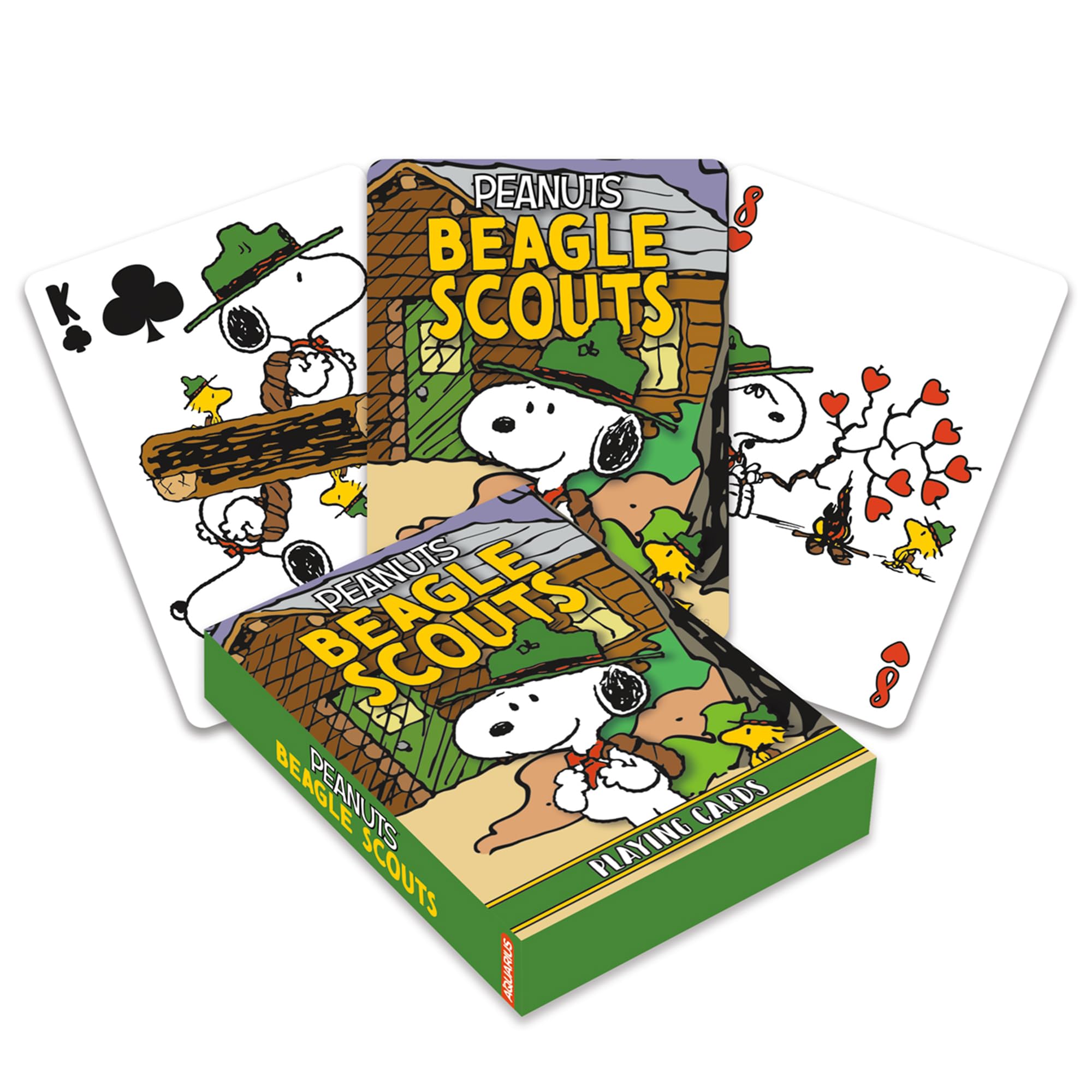 Amazon.com: Aquarius Peanuts Beagle Scouts Playing Cards Standard