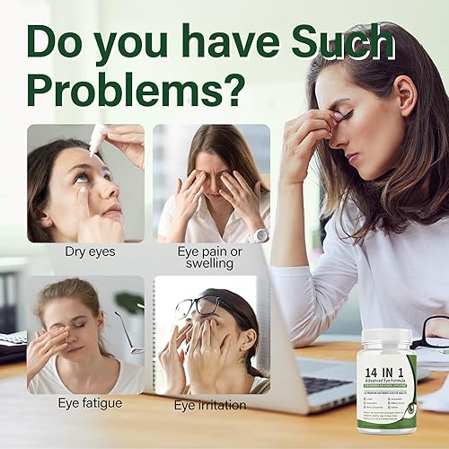 Miniatura 3 de Fórmula para ojos premium 14 en 1, que contiene luteína y zeaxantina, zinc, extracto de arándano, un total de 60 cápsulas (1)