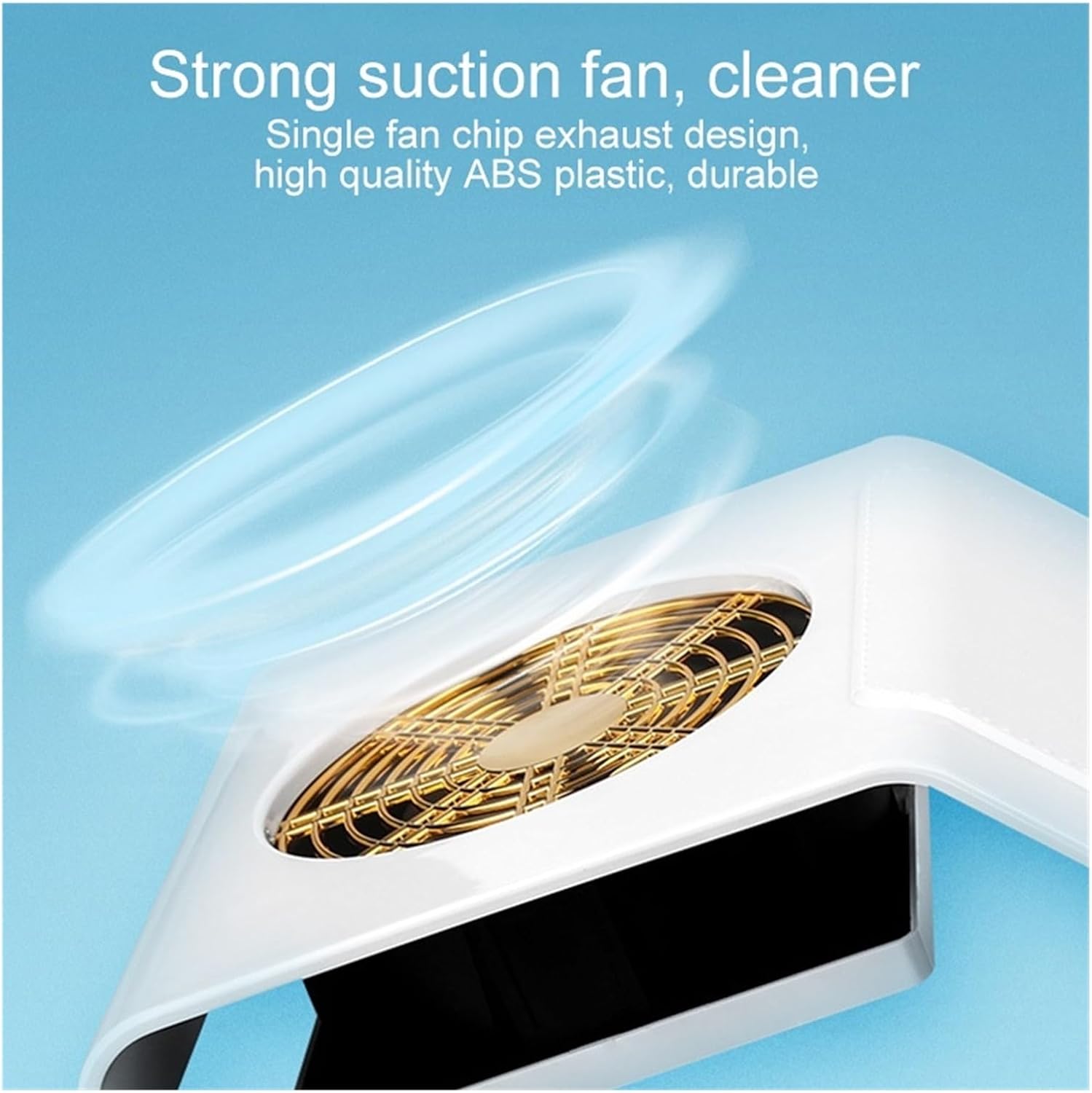 Nail Drill Dust Collector Washable Filter Suction Low Noise Vacuum Cleaner Extractor Manicure Salon Tools Machine 40W 2 Bags Fan Equipment for Acrylic
