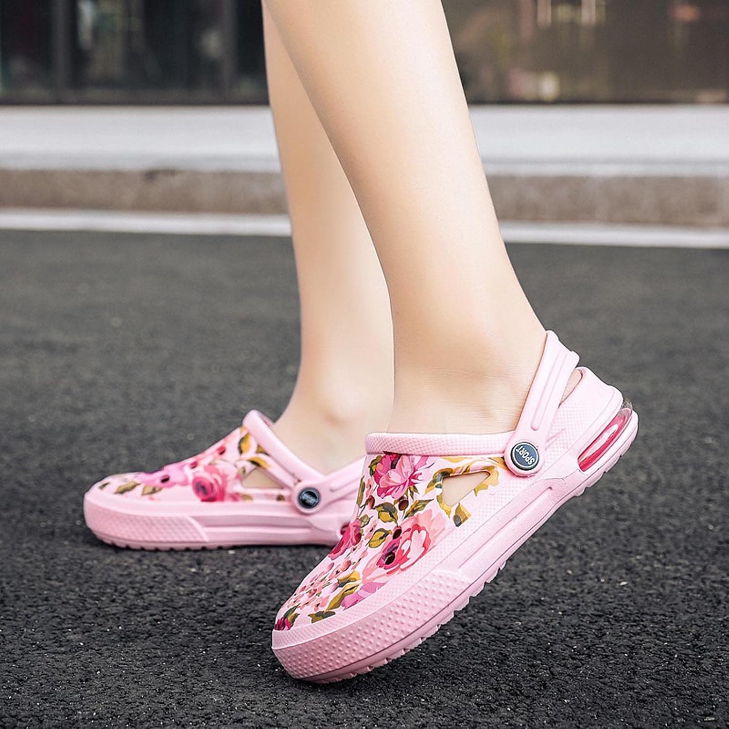 YUKTOPA Womens Clogs Shoes Unisex Summer Garden Clogs Shoes Non-Slip Quick Drying Sandals Casual Slippers