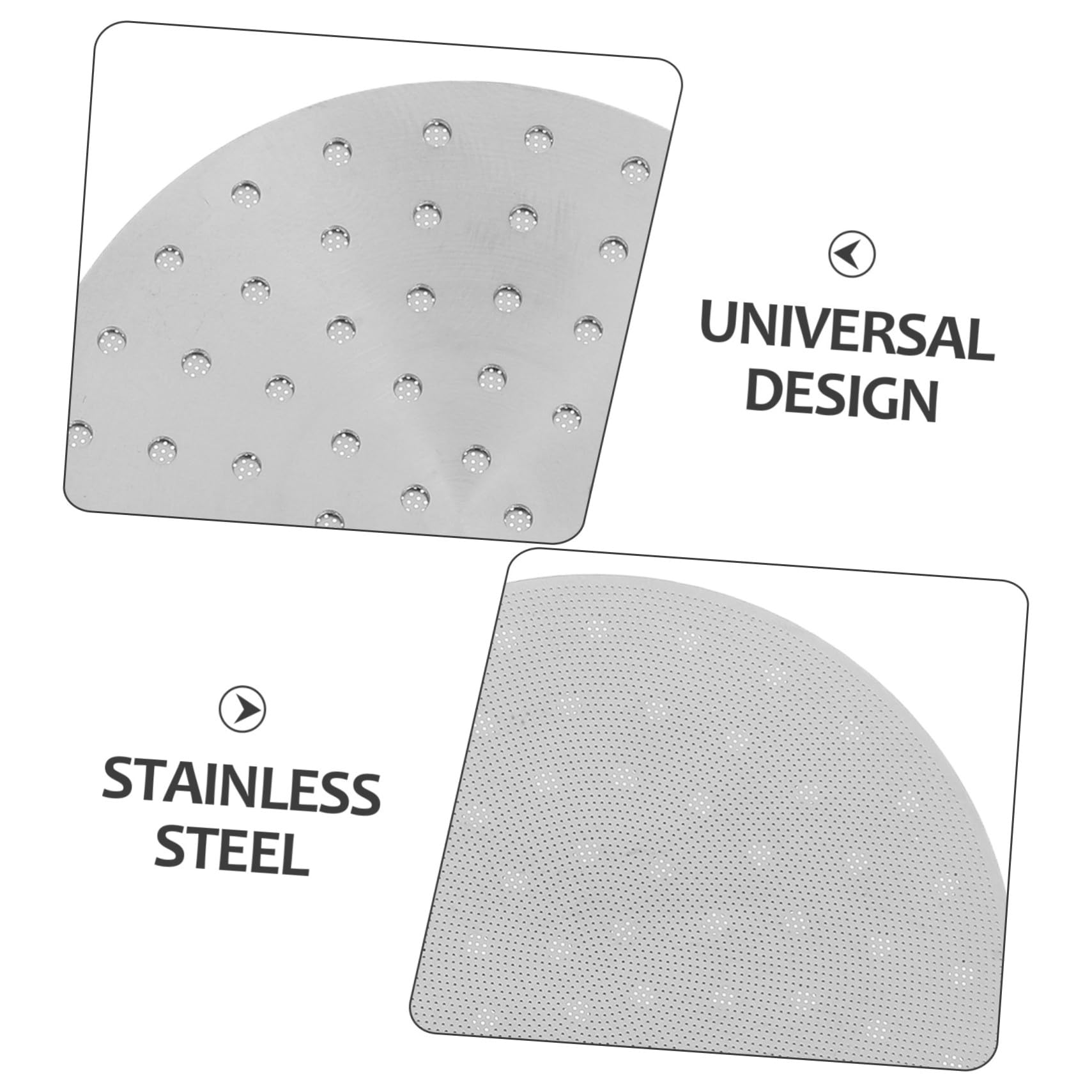 TEHAUX 3 Stück Edelstahl Espresso Puck Screen Wiederverwendbarer Metallkaffee Filter für Gleichmäßige Extraktion Langlebiges Edelstahl Mesh Einfach zu Reinigen für Zuhause und Büro