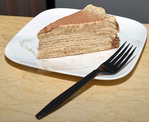 Miniatura 6 de Daxwell Horquillas de plástico, polipropileno extra pesado (PP), envuelto, negro, A10003687 (caja de 1000)