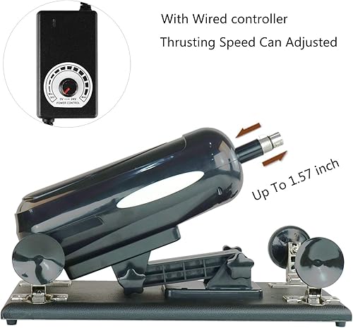 Miniatura 4 de FREDORCH Máquina masajeadora automática ajustable con accesorios para hombres y mujeres, herramientas de masajeador silencioso