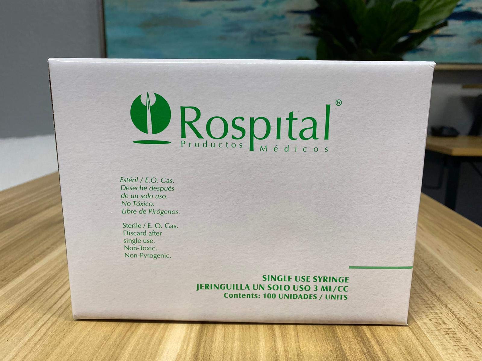 Syringe,Luer Lock,Poly,5Cc,Pk10