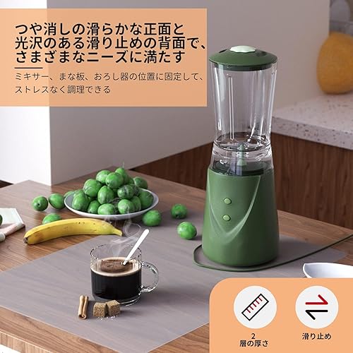 Miniatura 3 de Tapete grande de silicona resistente al calor para freidora de aire de 19.6 x 27.5 pulgadas, tapetes de silicona para encimera de cocina, mantel