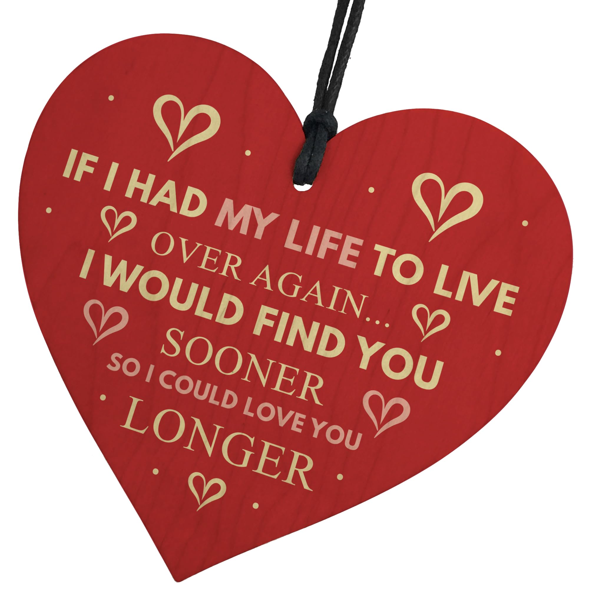 Red Ocean Special Valentines Day Gift For Husband Wife Anniversary Present Gift For Him Her