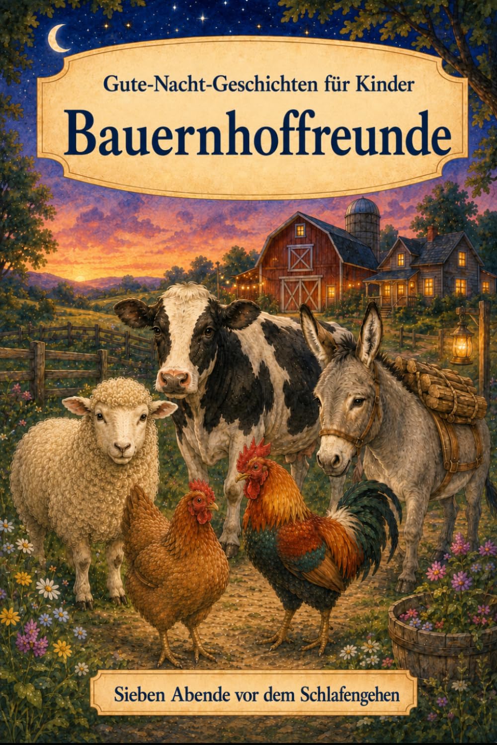Gute-Nacht-Geschichten für Kinder: Tiere - Bauernhoffreunde (Sieben Abende vor dem Schlafengehen)