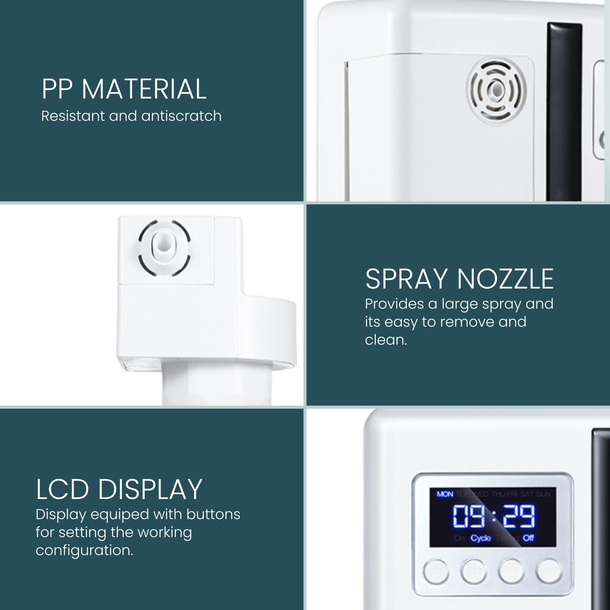 Difusor Eléctrico de Aceites Esenciales Profesional Aromaterapia 50-300m² para Hogar y Tienda