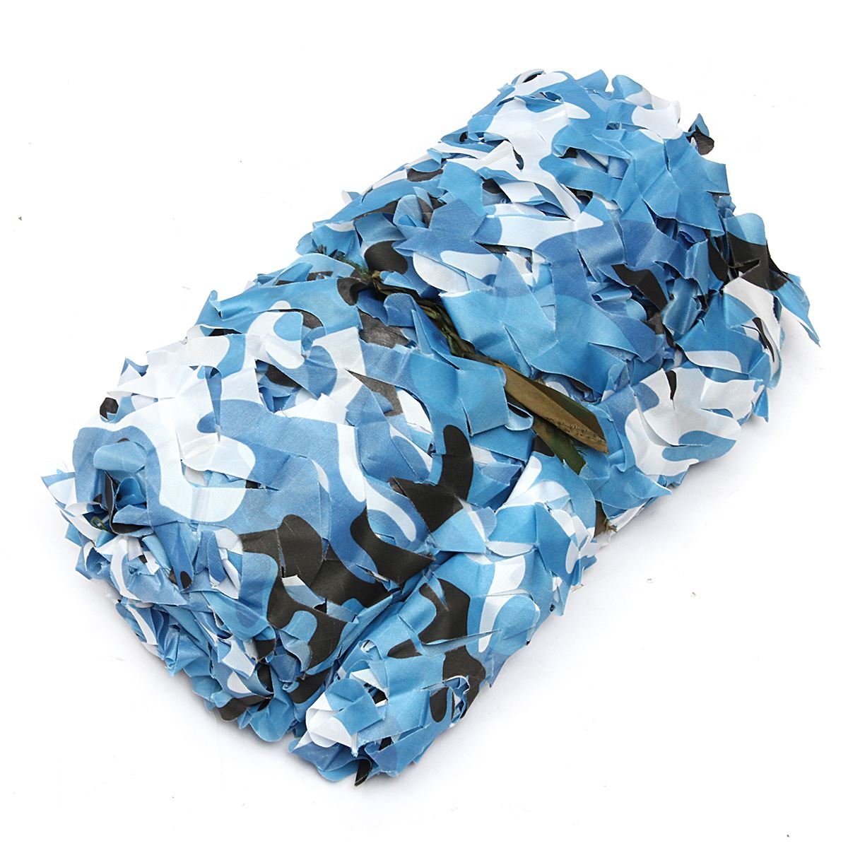 Oudini Blue Camo Camouflanetting, Woodland Camo Netting For Camping Hunting Sunshade, 1X2 M